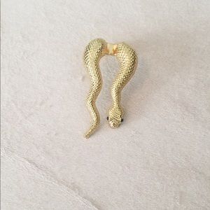 Gold snake ring bran new
